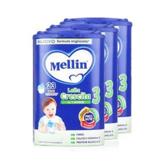 Mellin 美林 婴幼儿配方奶粉 3段 800克/罐 3罐
