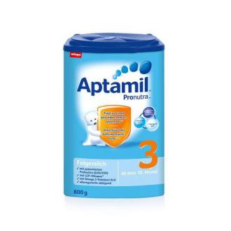 Aptamil 德国爱他美 婴儿奶粉 3段 800克/罐 3罐 新老包装随机发货