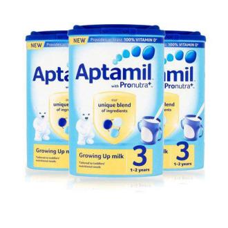 Aptamil 英国爱他美 婴儿奶粉 3段 900克/罐 3罐装 1-2岁