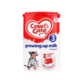 Cow & Gate 英国牛栏 婴幼儿奶粉 3段 900克/罐 3罐 新老包装随机发货
