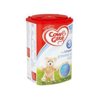 Cow & Gate 英国牛栏 婴幼儿奶粉 3段 900克/罐 3罐 新老包装随机发货