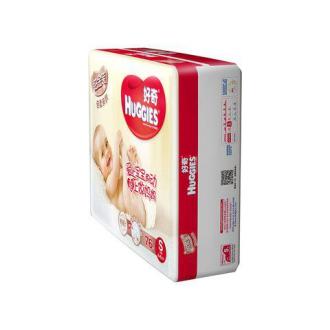 【官方授权】HUGGIES 好奇 铂金装 纸尿裤/尿不湿 S76片/包