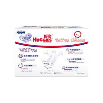 【官方授权】HUGGIES 好奇 银装干爽舒适 纸尿裤/尿不湿 L128片