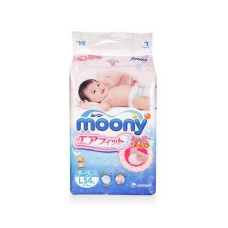 moony 尤妮佳 L 54片/包 2包装 纸尿裤/尿不湿