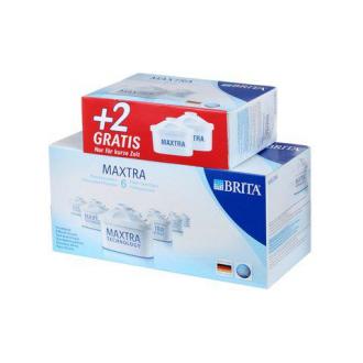 【6+2只】BRITA 碧然德 Maxtra系列滤水壶第二代双效滤芯 德国版