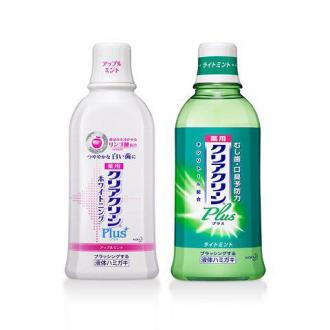 Kao 花王 药用强效除菌漱口水 苹果薄荷+强效薄荷 600毫升 2瓶装