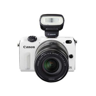 Canon 佳能 EOS M2 微单双镜头套机 白色 18-55mm/22mm
