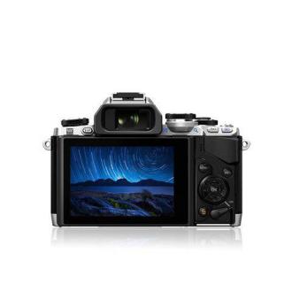 OLYMPUS 奥林巴斯 OM-D E-M10 双镜头微型单电相机套装 银色
