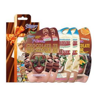 Montagne jeunesse 梦达俊雅思 巧克力补水保湿面膜套装 5片