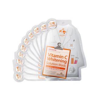 DEWYTREE 自然晨露 维他命C美白面膜 25克/片 10片装