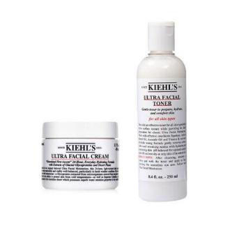 Kiehl's 科颜氏 高保湿精华爽肤水250毫升+高保湿面霜50毫升 2件装